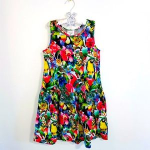 Girls Tropical Dress